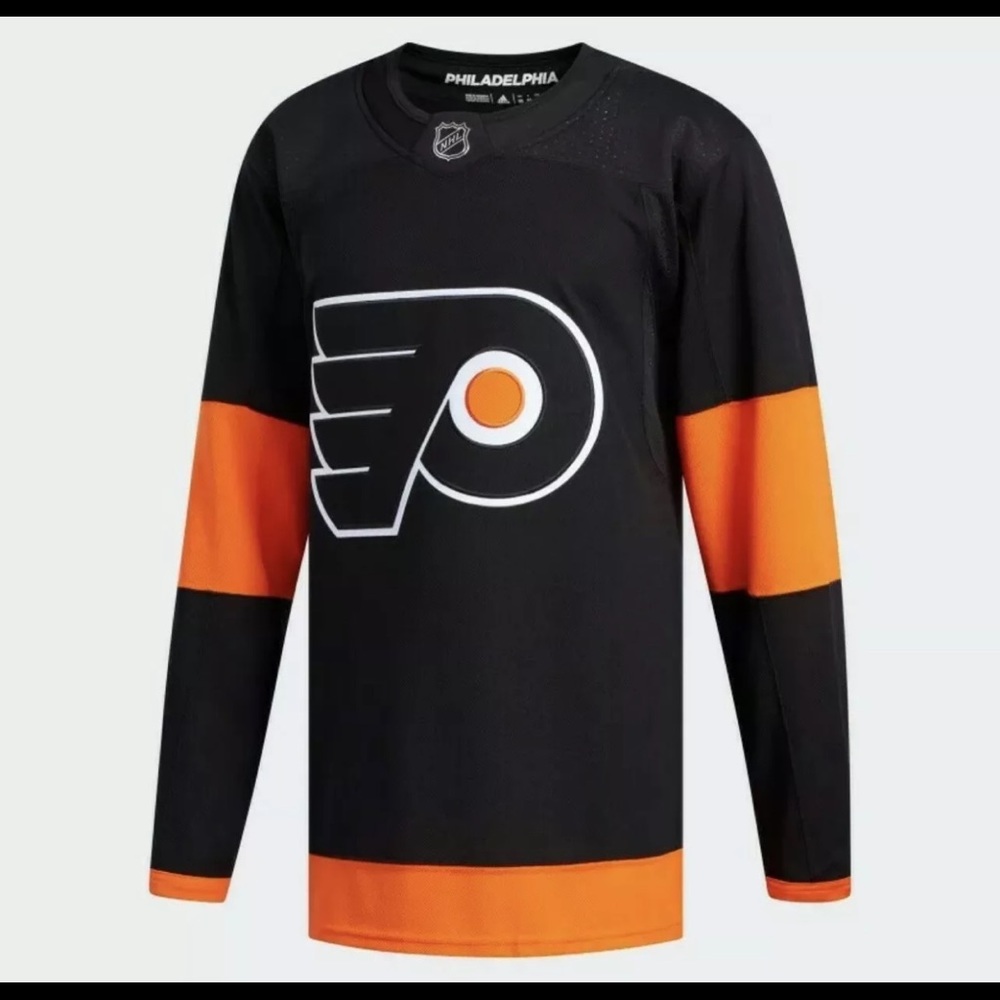 NWT Adidas Authentic Philadelphia Flyers Jersey